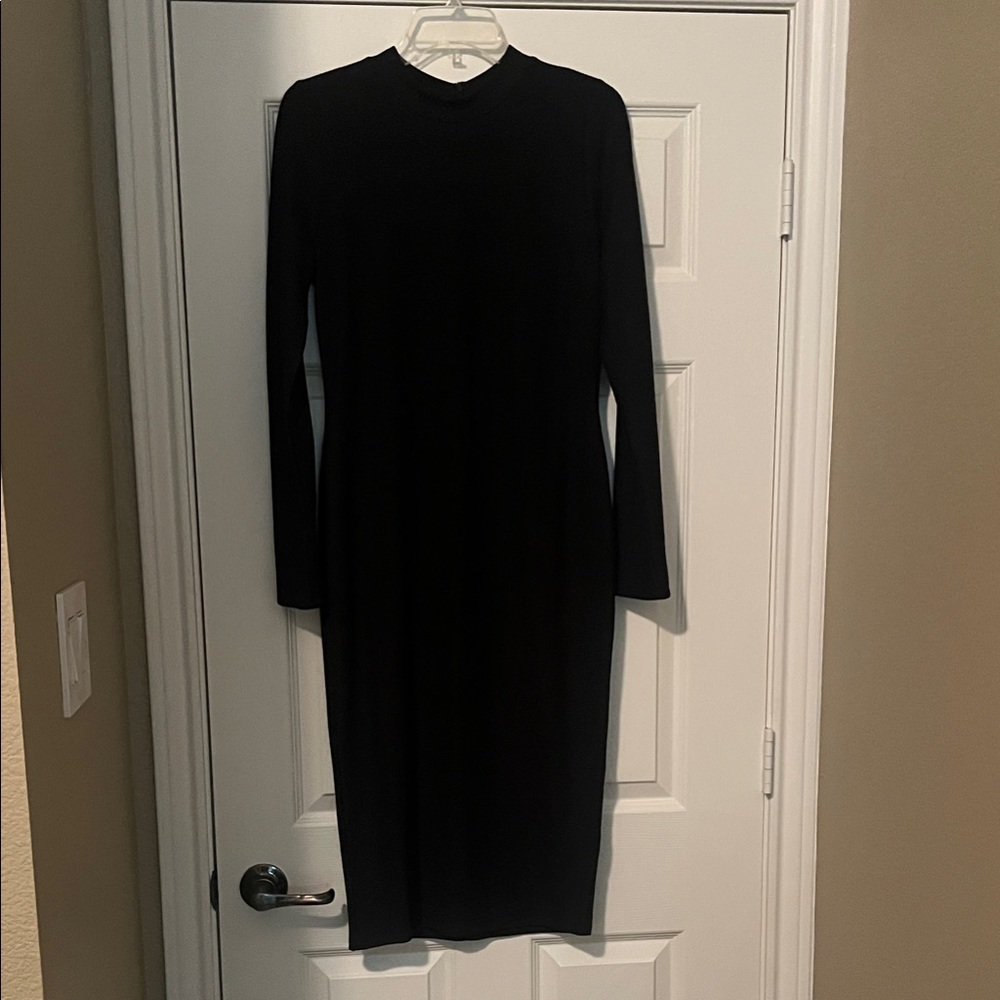 TALULAH Elegant Black Long Sleeve Dress